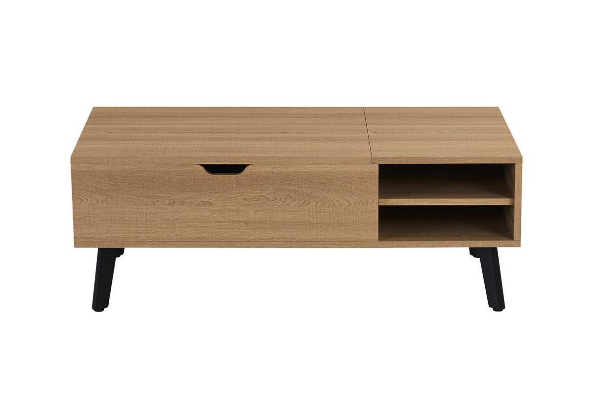 NEW - Salontafel 'Justine' Opklapbare top Decor Eik Naturel (2c) - foto 5