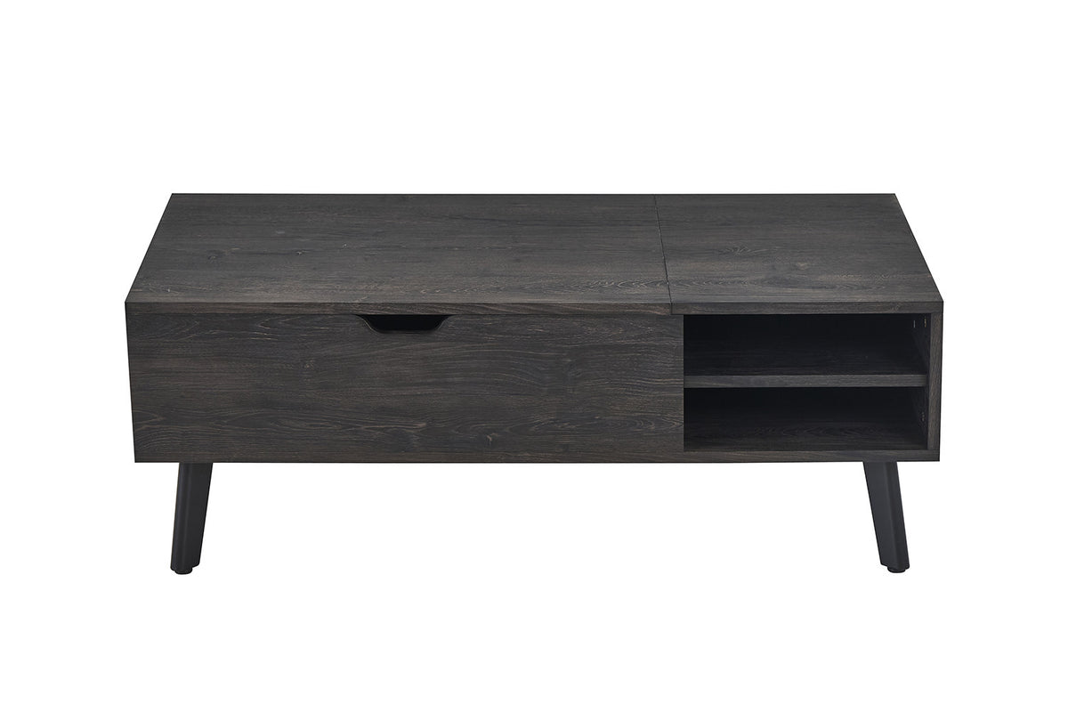 NEW - Salontafel 'Justine' Opklapbare top Decor Donkerbruin (2c) - foto 5