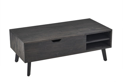 NEW - Salontafel 'Justine' Opklapbare top Decor Donkerbruin (2c) - foto 6