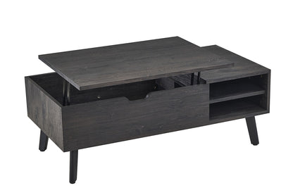 NEW - Salontafel 'Justine' Opklapbare top Decor Donkerbruin (2c) - foto 9