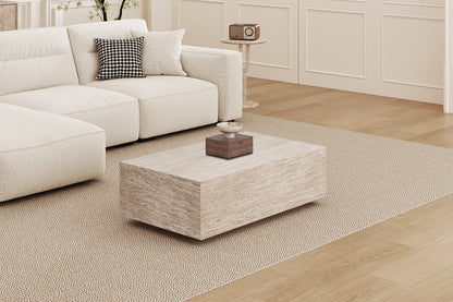NEW - Salontafel 'Jacky' Decor Travertin Beige (1c)