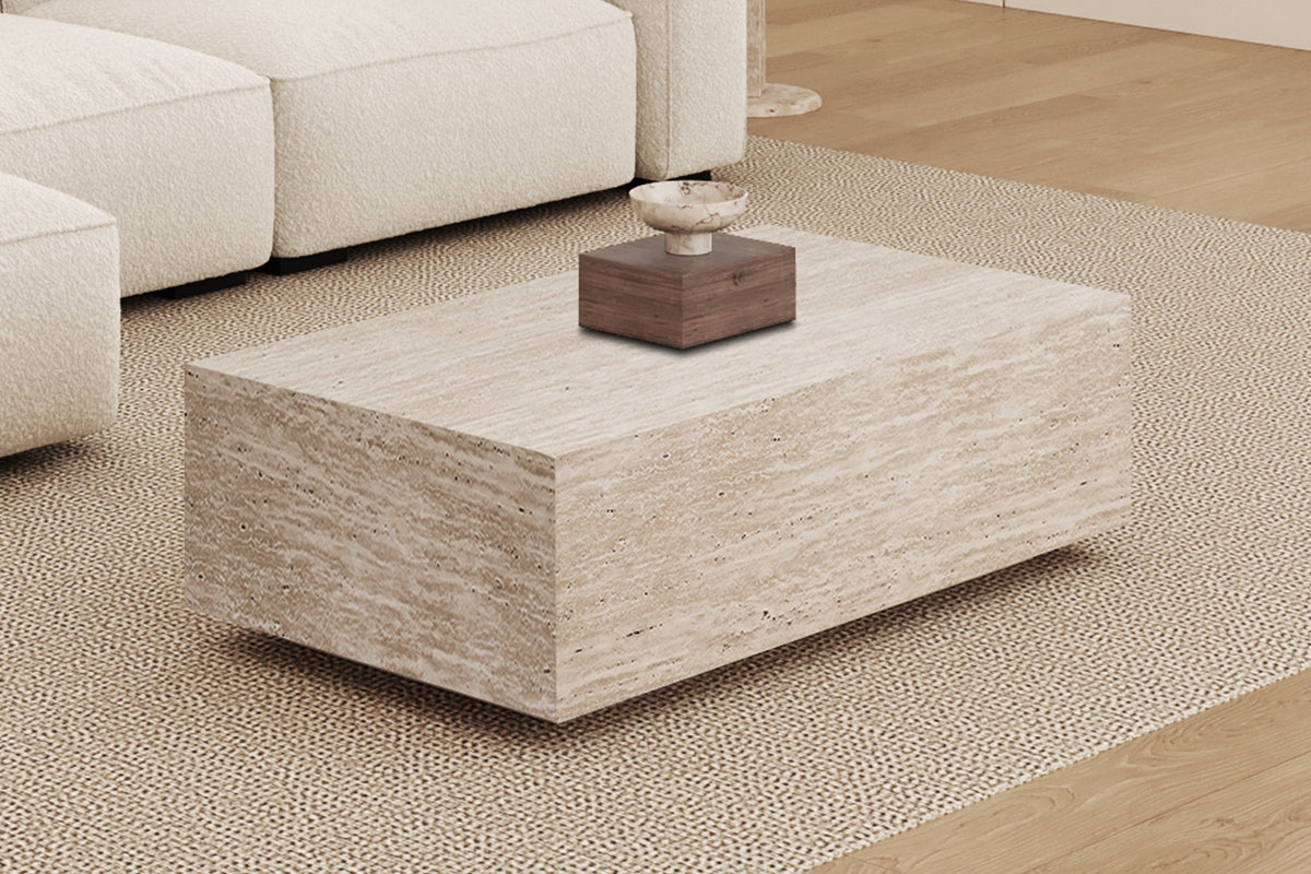 NEW - Salontafel 'Jacky' Decor Travertin Beige (1c) - foto 2
