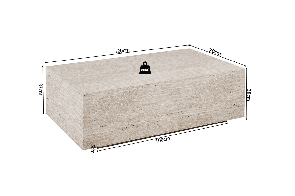 NEW - Salontafel 'Jacky' Decor Travertin Beige (1c) - foto 7