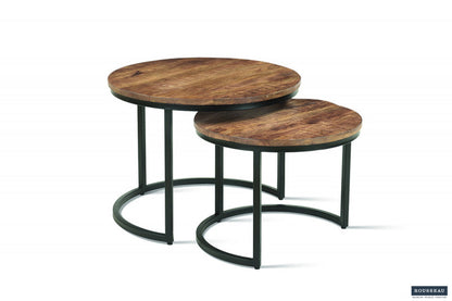 Salontafel 'Goja' 2-delig Mango hout (1c) - foto 2