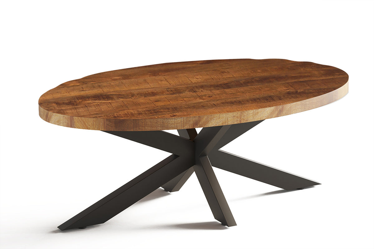 Salontafel 'Madeira' Ovaal Mango hout (1c) - foto 2