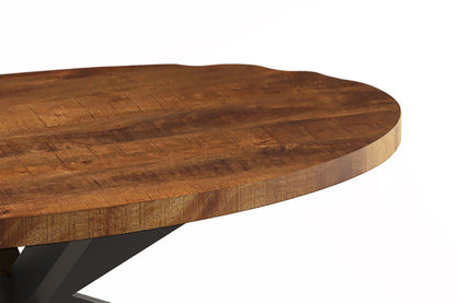 Salontafel 'Madeira' Ovaal Mango hout (1c) - foto 3