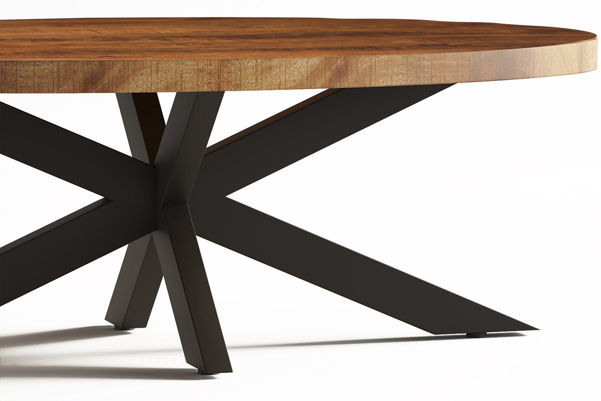 Salontafel 'Madeira' Ovaal Mango hout (1c) - foto 4