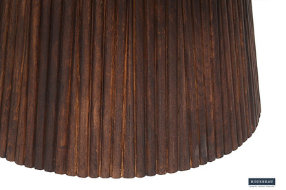 SALE - Salontafel 'Miguel' 80 cm Rond Mango hout Donkerbruin (2c) - foto 6