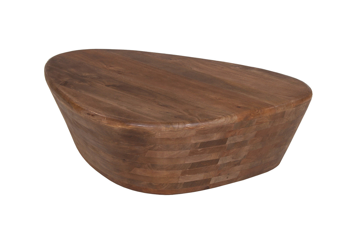 Salontafel 'Evan' Mango hout Lichtbruin (1c) - foto 4