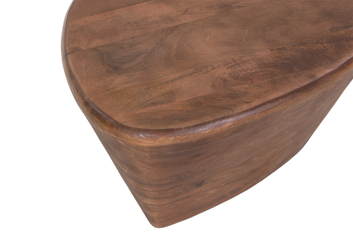 Salontafel 'Matteo' Mango hout Lichtbruin (1c) - foto 5