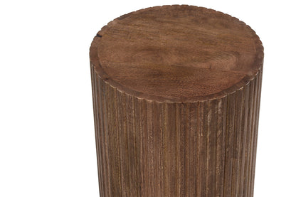 Bijzettafel 'Victor' Mango hout Lichtbruin (1c) - foto 5