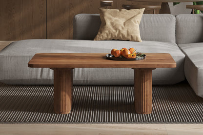 Salontafel 'Jean' Mango hout Lichtbruin (1c)
