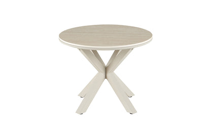 NEW - Salontafel 'Noa' 60cm Rond Baroque Beige - Grijs Voet (2c) - foto 6