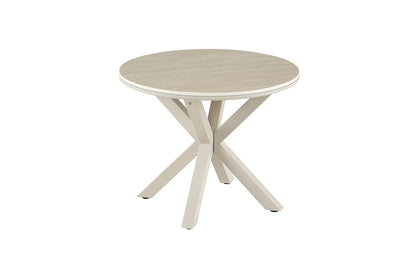 NEW - Salontafel 'Noa' 60cm Rond Baroque Beige - Grijs Voet (2c) - foto 7