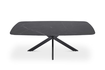 Salontafel 'Apollo' 130 cm Deens Ovaal Steen Zwart (2c) - foto 3