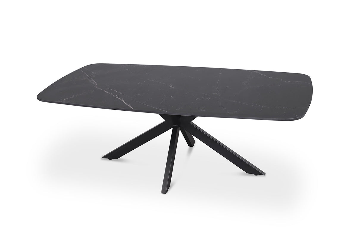 Salontafel 'Apollo' 130 cm Deens Ovaal Steen Zwart (2c) - foto 4