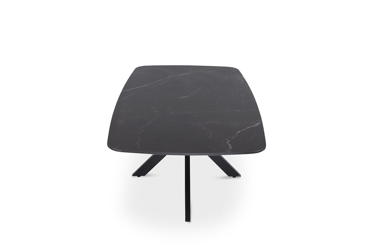 Salontafel 'Apollo' 130 cm Deens Ovaal Steen Zwart (2c) - foto 5