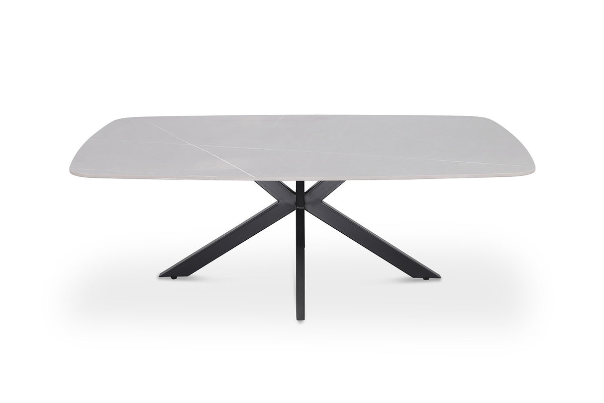 Salontafel 'Apollo' 130 cm Deens Ovaal Steen Grijs (2c) - foto 3