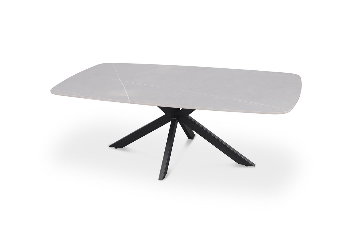 Salontafel 'Apollo' 130 cm Deens Ovaal Steen Grijs (2c) - foto 4