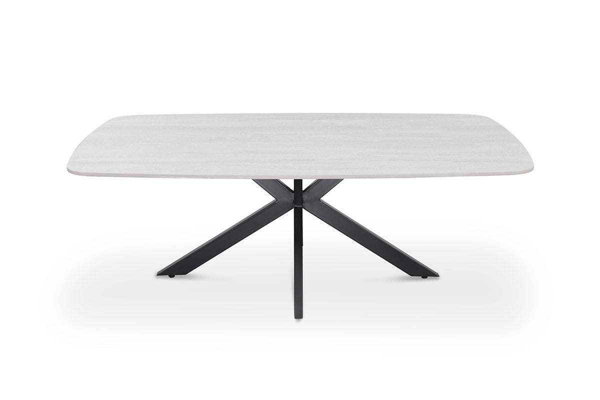 Salontafel 'Apollo' 130 cm Deens Ovaal Steen Baroque Grijs (2c) - foto 3