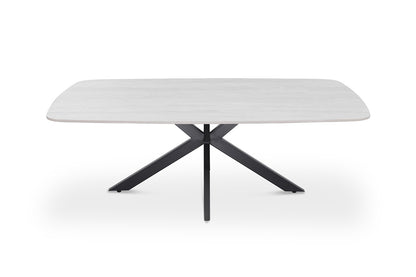 Salontafel 'Apollo' 130 cm Deens Ovaal Steen Baroque Grijs (2c) - foto 3