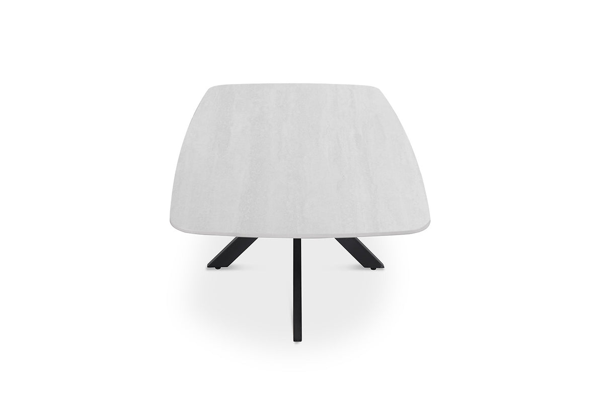 Salontafel 'Apollo' 130 cm Deens Ovaal Steen Baroque Grijs (2c) - foto 5