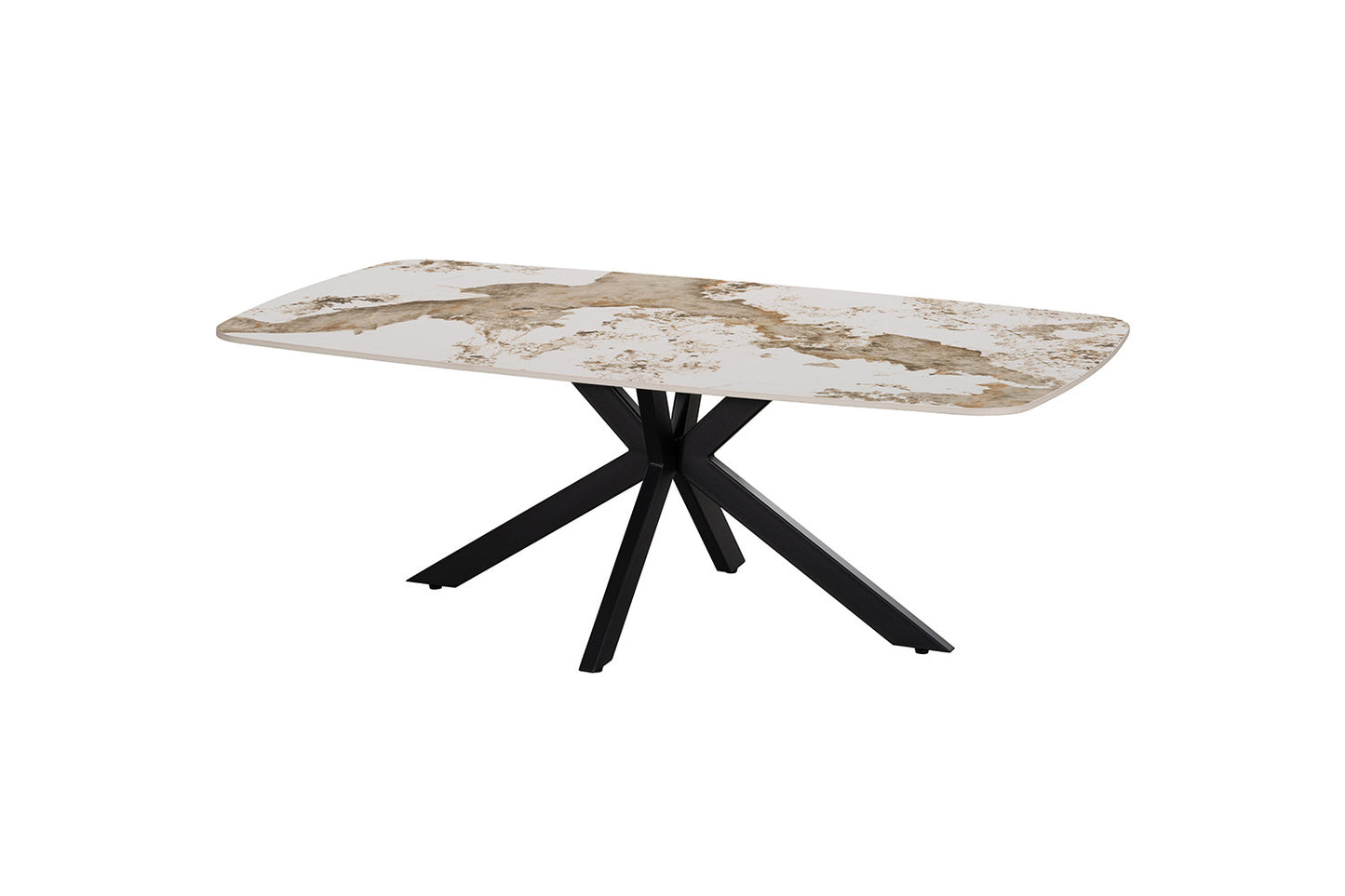 NEW - Salontafel 'Apollo' 130 cm Deens Ovaal Glanzend Steen Pandora (2c) - foto 4