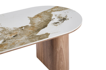 NEW - Salontafel 'Evora'  Glanzend Steen Pandora (2c) - foto 5