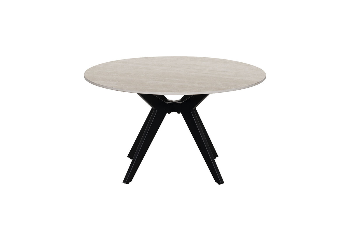 NEW - Salontafel 'Apollo' 80 cm Rond Steen Baroque Grijs (2c) - foto 3