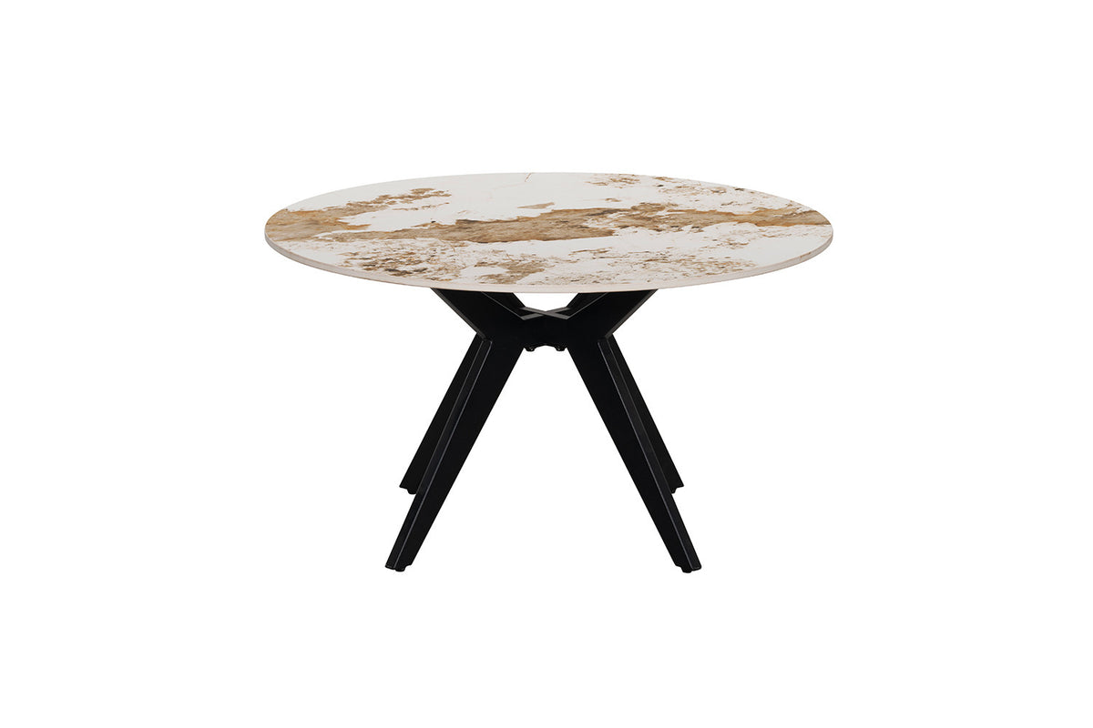 NEW - Salontafel 'Apollo' 80 cm Rond Glanzend Steen Pandora (2c) - foto 3