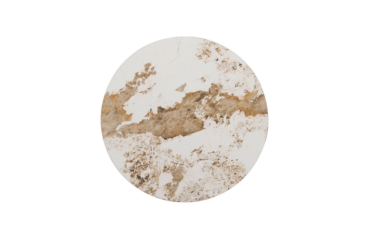 NEW - Salontafel 'Apollo' 80 cm Rond Glanzend Steen Pandora (2c) - foto 5