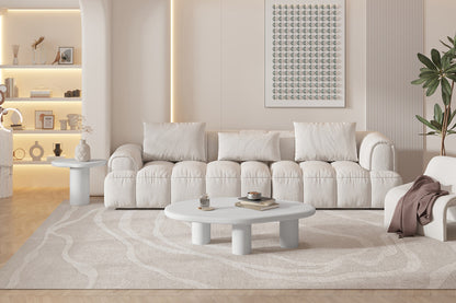Salontafel 'Tavira' 120 cm Cement Ecru (2c)