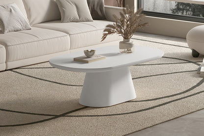 Salontafel 'Tavira' 120 cm Ovaal Cement Ecru (2c)