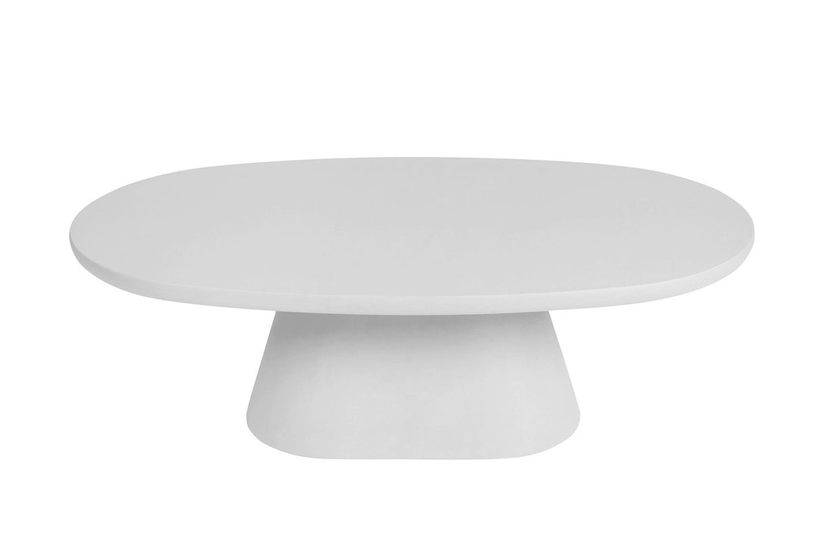 Salontafel 'Tavira' 120 cm Ovaal Cement Ecru (2c) - foto 5