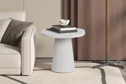 Salontafel 'Tavira' 55 cm Ovaal Cement Ecru (2c)