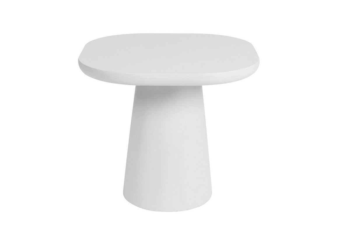 Salontafel 'Tavira' 55 cm Ovaal Cement Ecru (2c) - foto 4