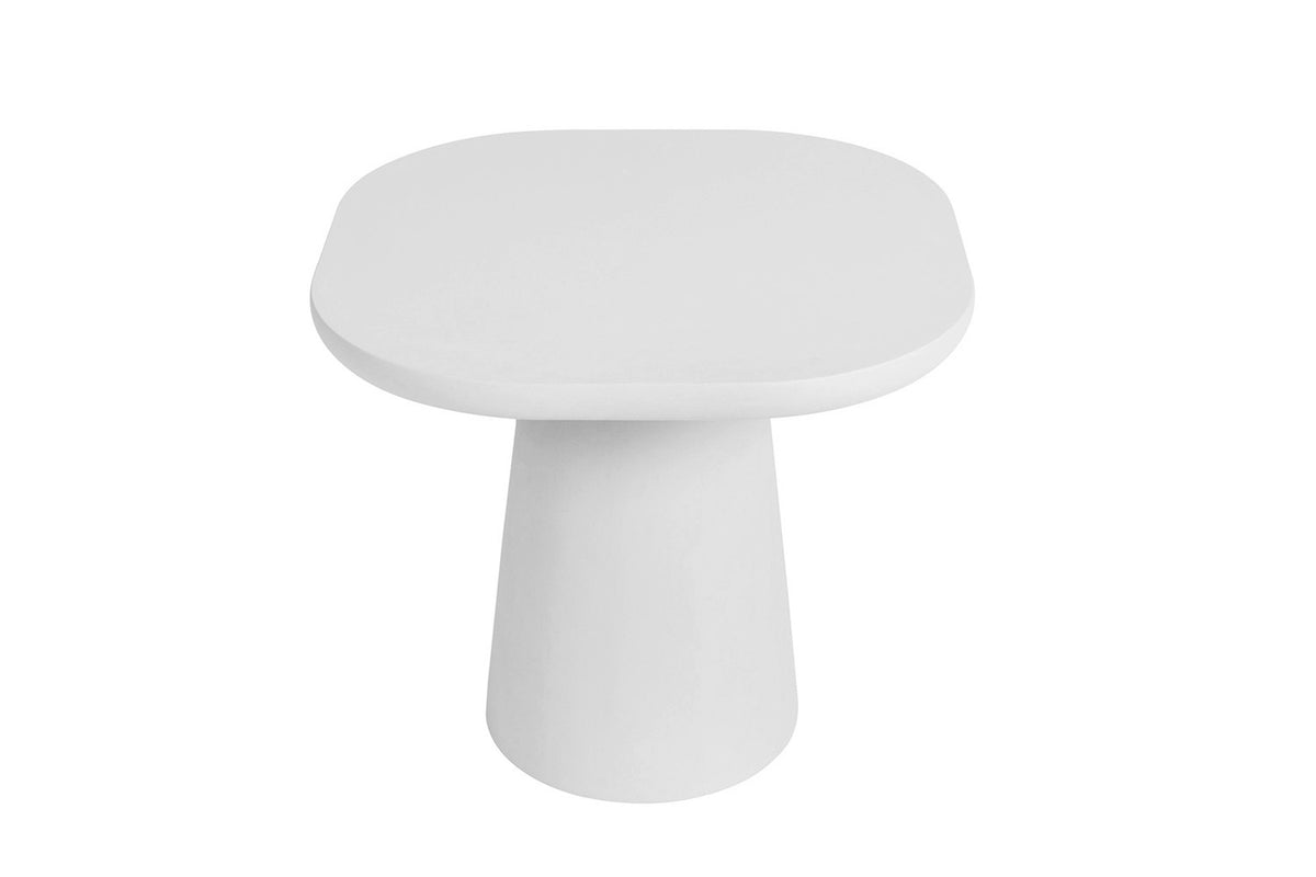 Salontafel 'Tavira' 55 cm Ovaal Cement Ecru (2c) - foto 5
