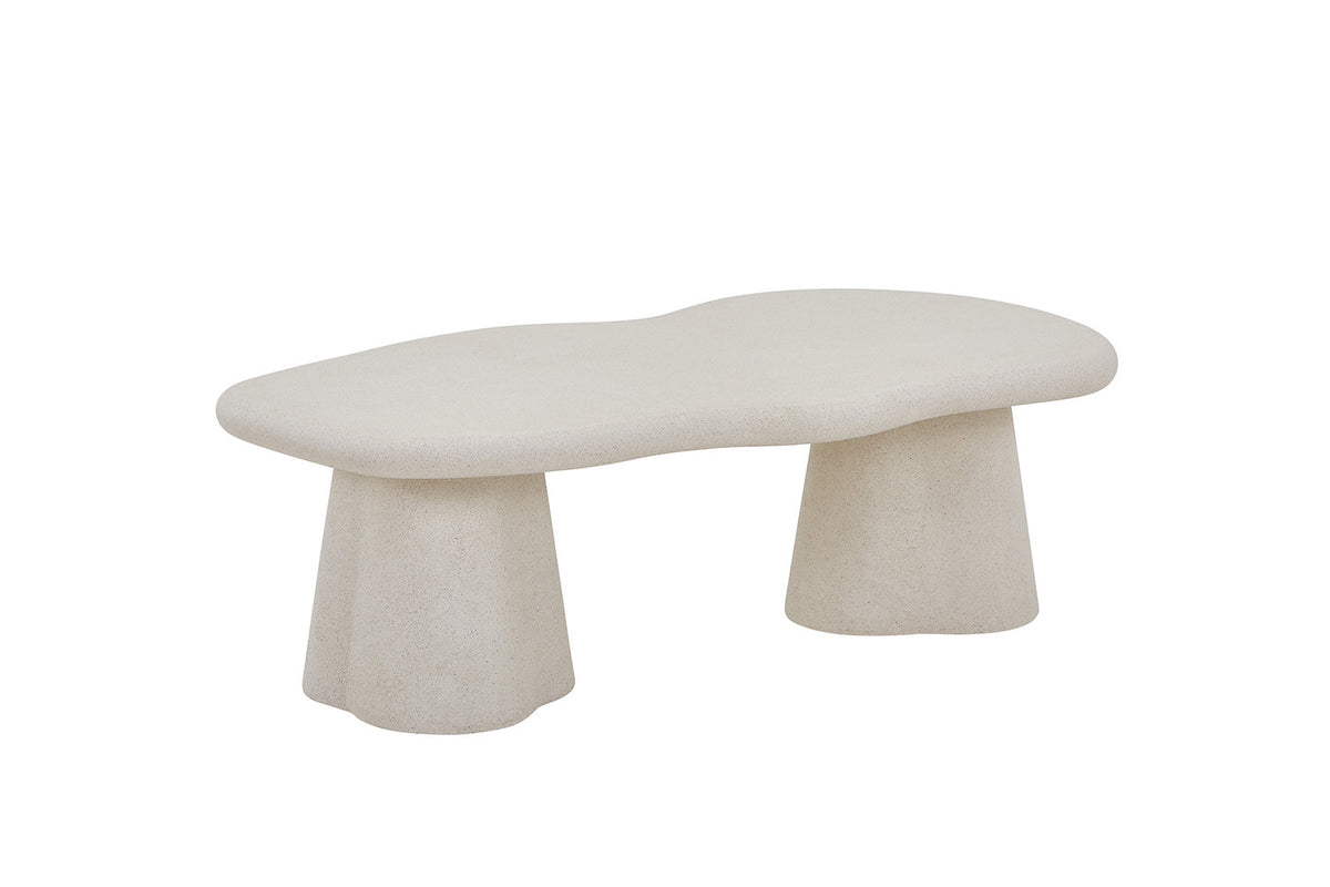 Salontafel 'Faro' 130 cm Organisch Cement (2c) - foto 5