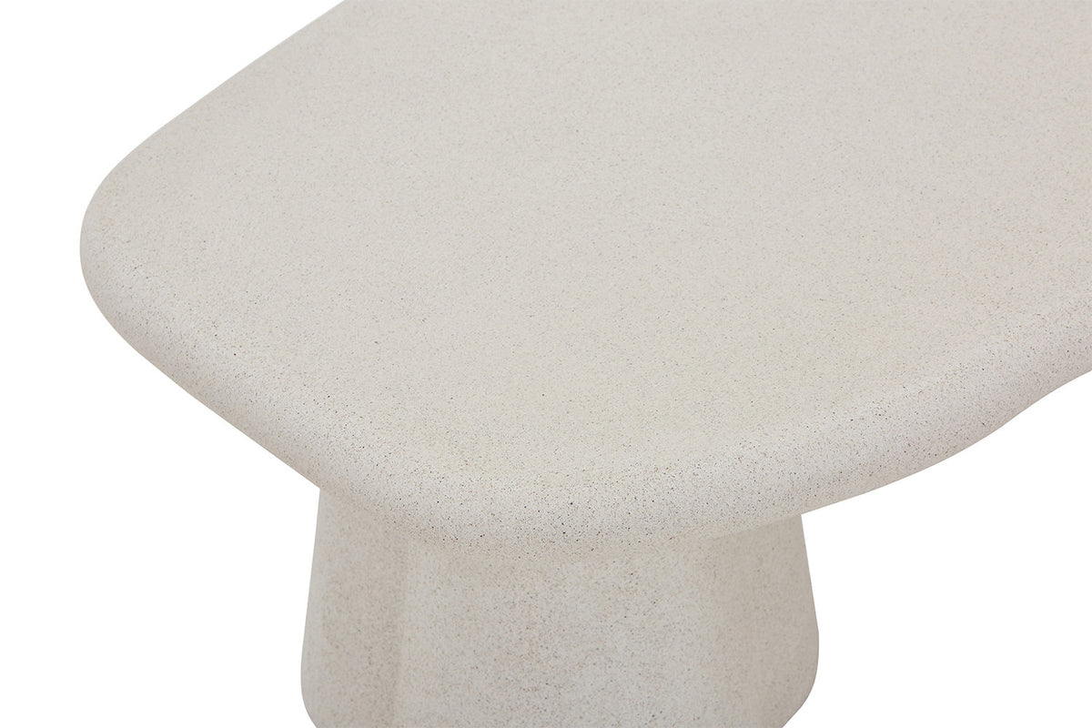 Salontafel 'Faro' 130 cm Organisch Cement (2c) - foto 9