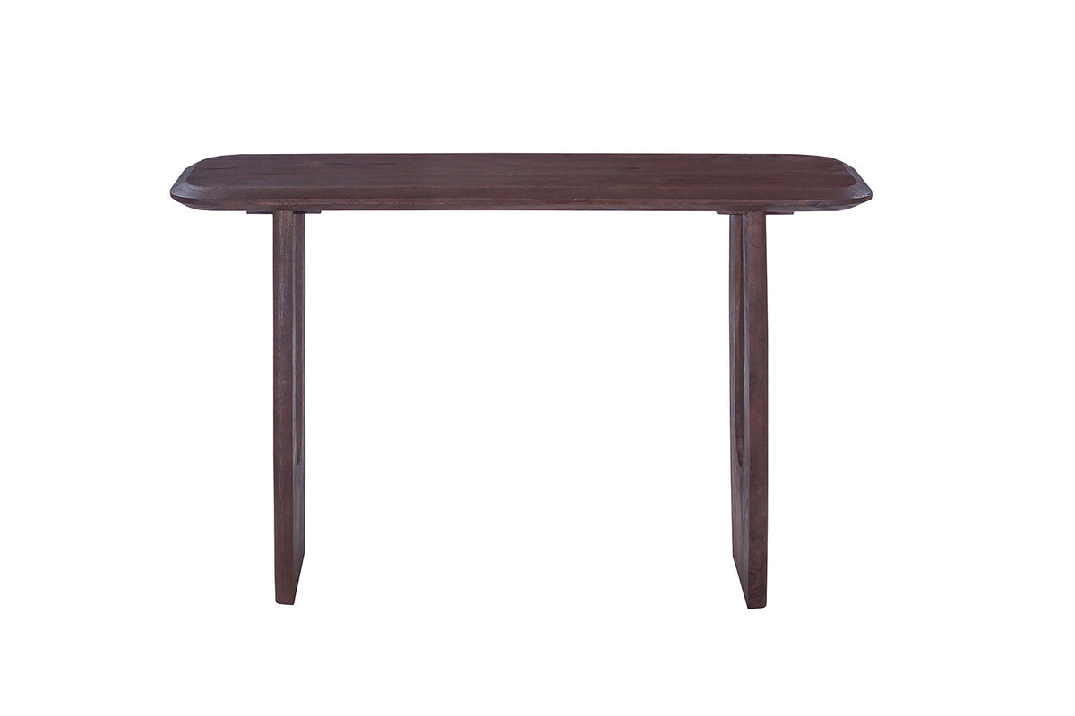 NEW - Console 'Braga' Deens Ovaal Mango hout Donkerbruin (1c) - foto 4