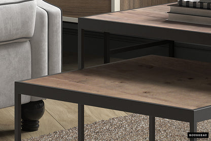 Salontafel 'Quinn' 2-delig Mango hout (1c) - foto 4