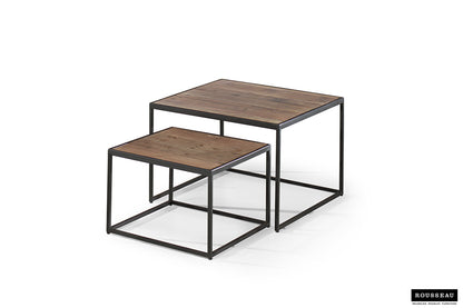 Salontafel 'Quinn' 2-delig Mango hout (1c) - foto 5
