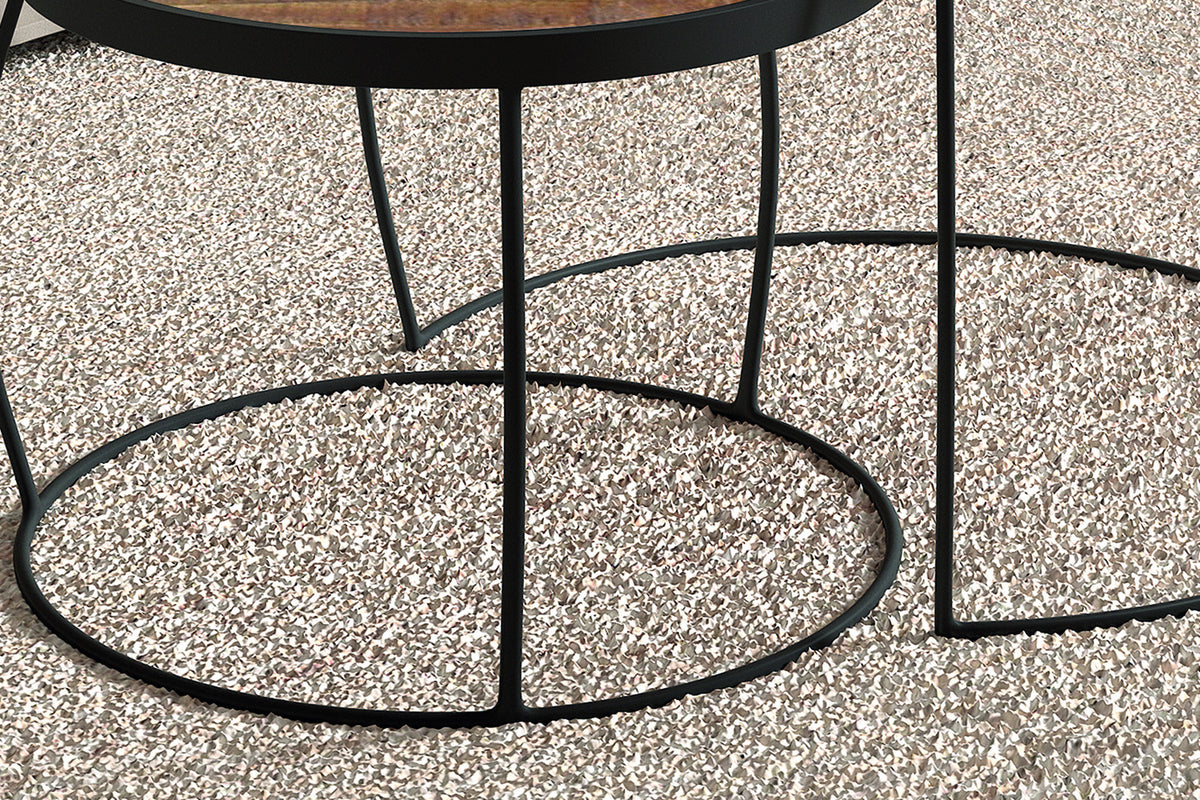 Salontafel 'Lars' 2-delig Mango hout (1c) - foto 4