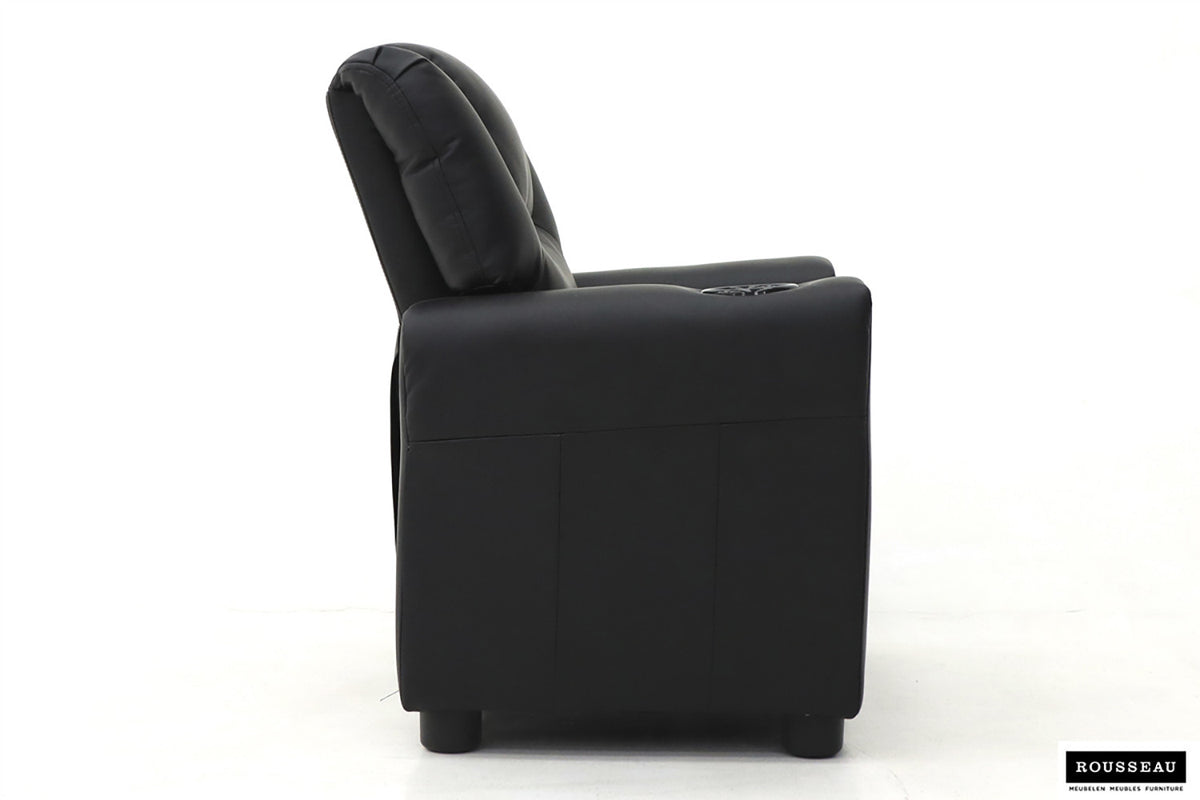 Mini-Relax 'Renée' manueel verstelbaar PU Zwart (1c) - foto 4