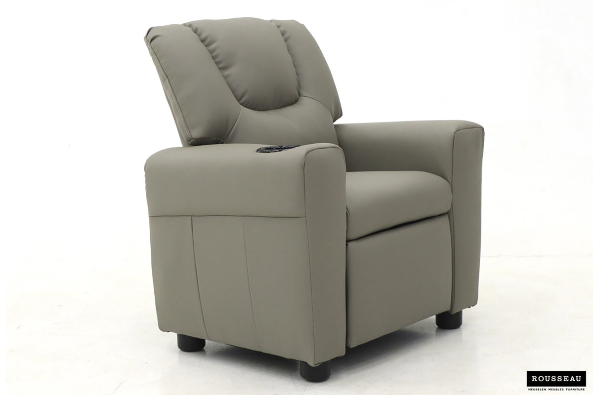 Mini-Relax 'Renée' manueel verstelbaar PU Grijs (1c) - foto 2