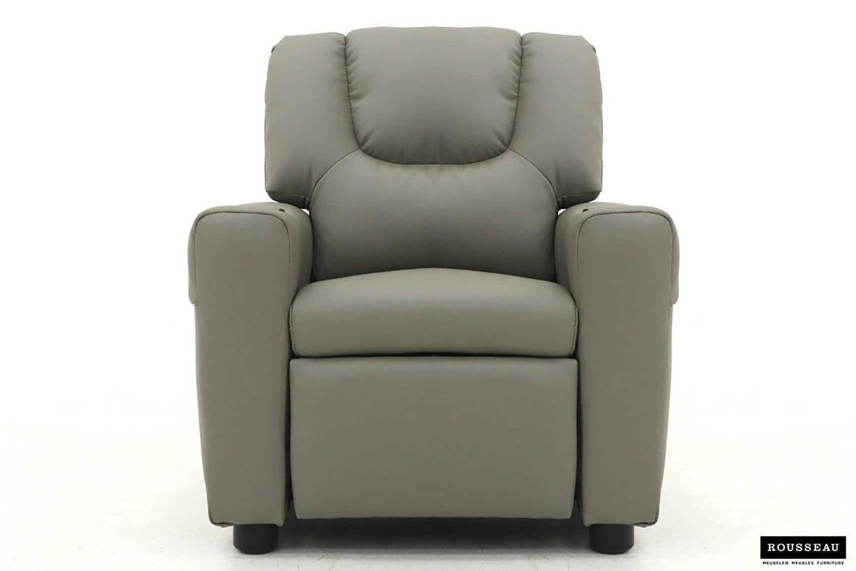 Mini-Relax 'Renée' manueel verstelbaar PU Grijs (1c) - foto 3