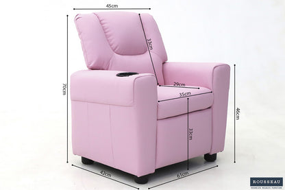 Mini-Relax 'Renée' manueel verstelbaar PU Roze (1c) - foto 10