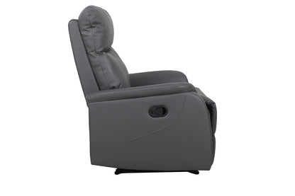 SALE - Relax 'Tokio' manueel verstelbaar PU Grijs (1c) - foto 4