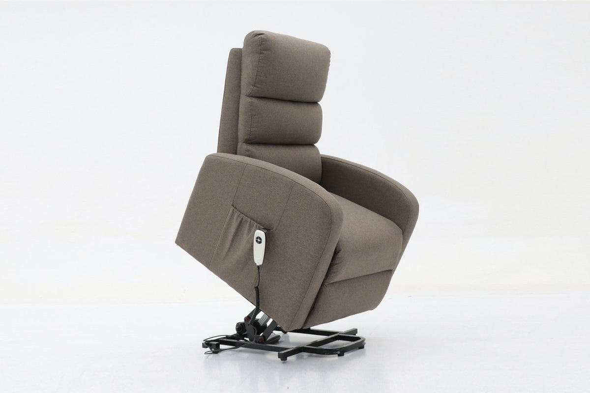 Electrische relax met lift 'Bruges' Stof Taupe (1c) - foto 4