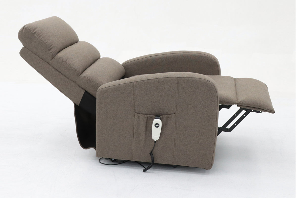 Electrische relax met lift 'Bruges' Stof Taupe (1c) - foto 7